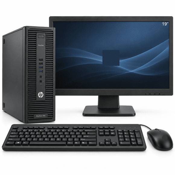 HP 8200 UltraSlim Core i5 8GB SSD 120GB Monitor 19 Reacondicionado