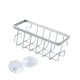 thumbnail image 5 of Soporte De Esponja De Plato Organizador De Desagüe Del Fregadero Para Esponjas De Tapón De Fregadero De Plataforma Plateado, 5 of 5