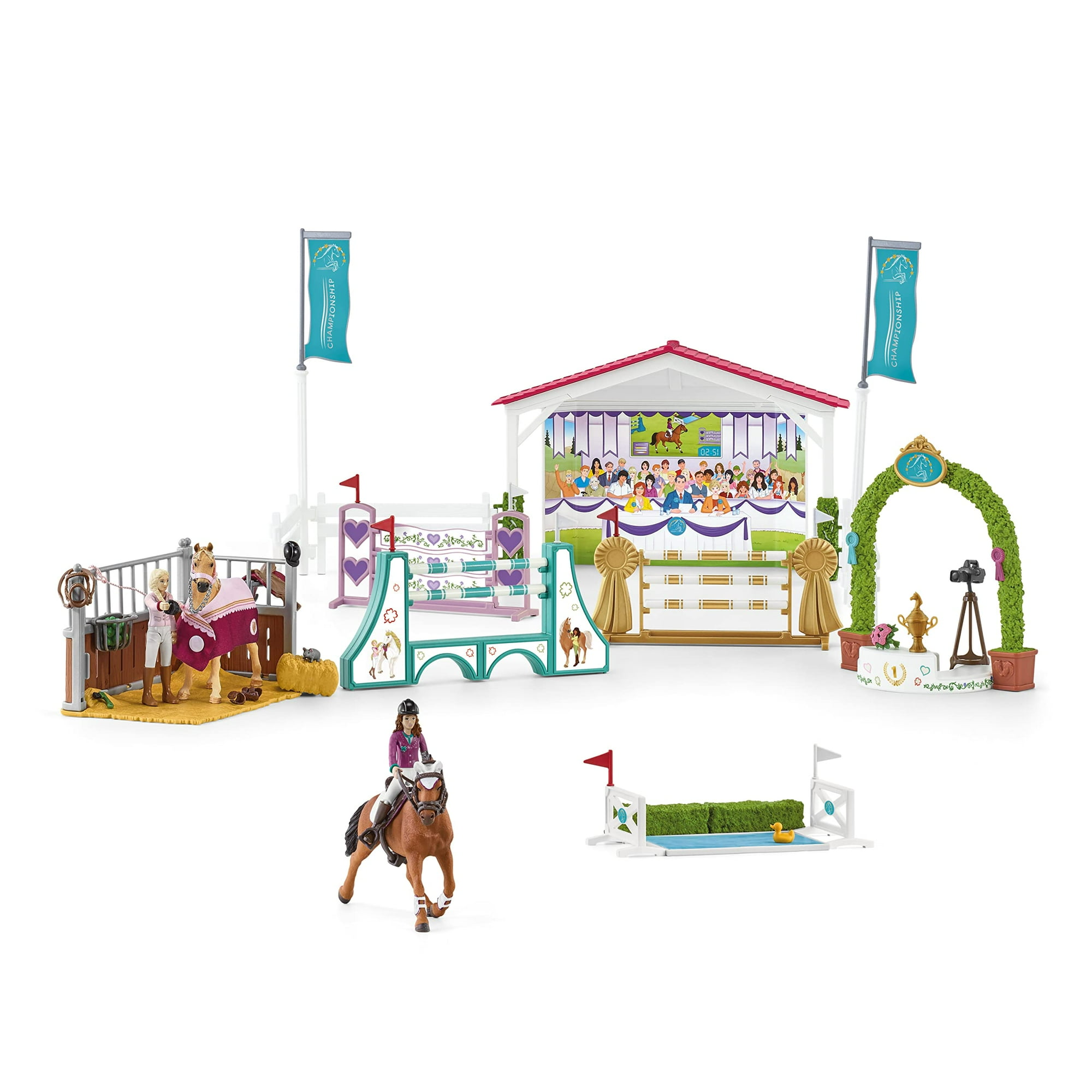 Playset Schleich Horse Club Torneo De Caballos Friendship