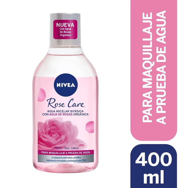 Nivea - Agua Micelar De Agua De Rosas