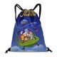 thumbnail image 1 of Los Supersónicos Mochila de Cuerdas para Deportes y Gimnasio, Bolsa de Cuerdas Resistente al Agua, Bolsa Cinch, 30×40cm, 1 of 6