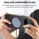 thumbnail image 5 of Magnetic Slim Case for Google Pixel 10 Pro XL with Camera Guard & Anti-Scratch Back Black, 5 of 6