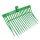 thumbnail image 3 of Cabezal de repuesto para horquilla de estiércol de caballo con púas anguladas, rastrillo multiusos para estiércol de caballo en ganadería, deshierbe, Verde, 3 of 5