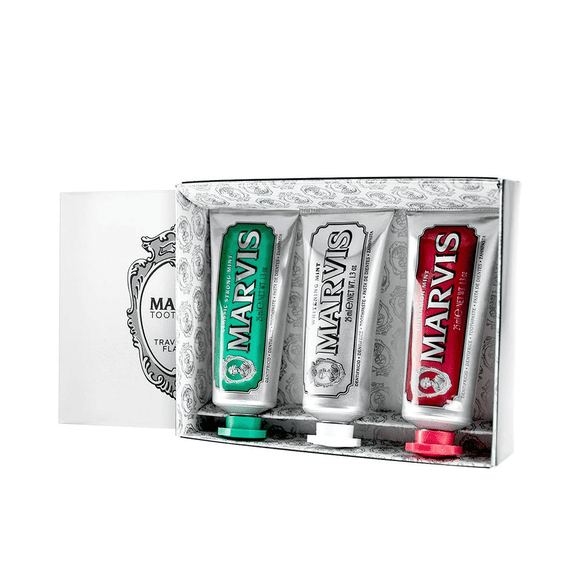 Marvis - Set de pasta de dientes de 3 sabores (3 x 25 ml)