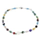 thumbnail image 5 of Estilo étnico colorido geométrico Millefiori flor grano de cristal ópalo collar, 5 of 5