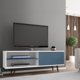 thumbnail image 2 of Rack Tv 70 Onix Blanco Azul, 2 of 6
