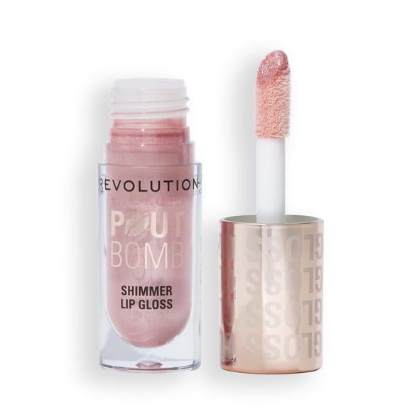 Gloss Labial Revolution Beauty Shine Pink Shimmer