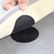 thumbnail image 5 of pieza - Clip para alfombra - Accesorio multiusos [Juego de 20 pares] - Redondo - Negro, 5 of 5