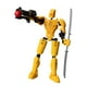 thumbnail image 1 of Figura de Acción Robot Modelo Móvil Multiarticulada Amarillo, 1 of 3