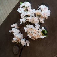 Vadell Home - Cerezo En Flor Rosado Claro, Rama Decorativa De 100 Cm