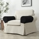 thumbnail image 2 of Juego de 2 fundas elásticas de jacquard para reposabrazos de sofá y sillón, antideslizantes, para reposabrazos de sofá reclinable., 2 of 6
