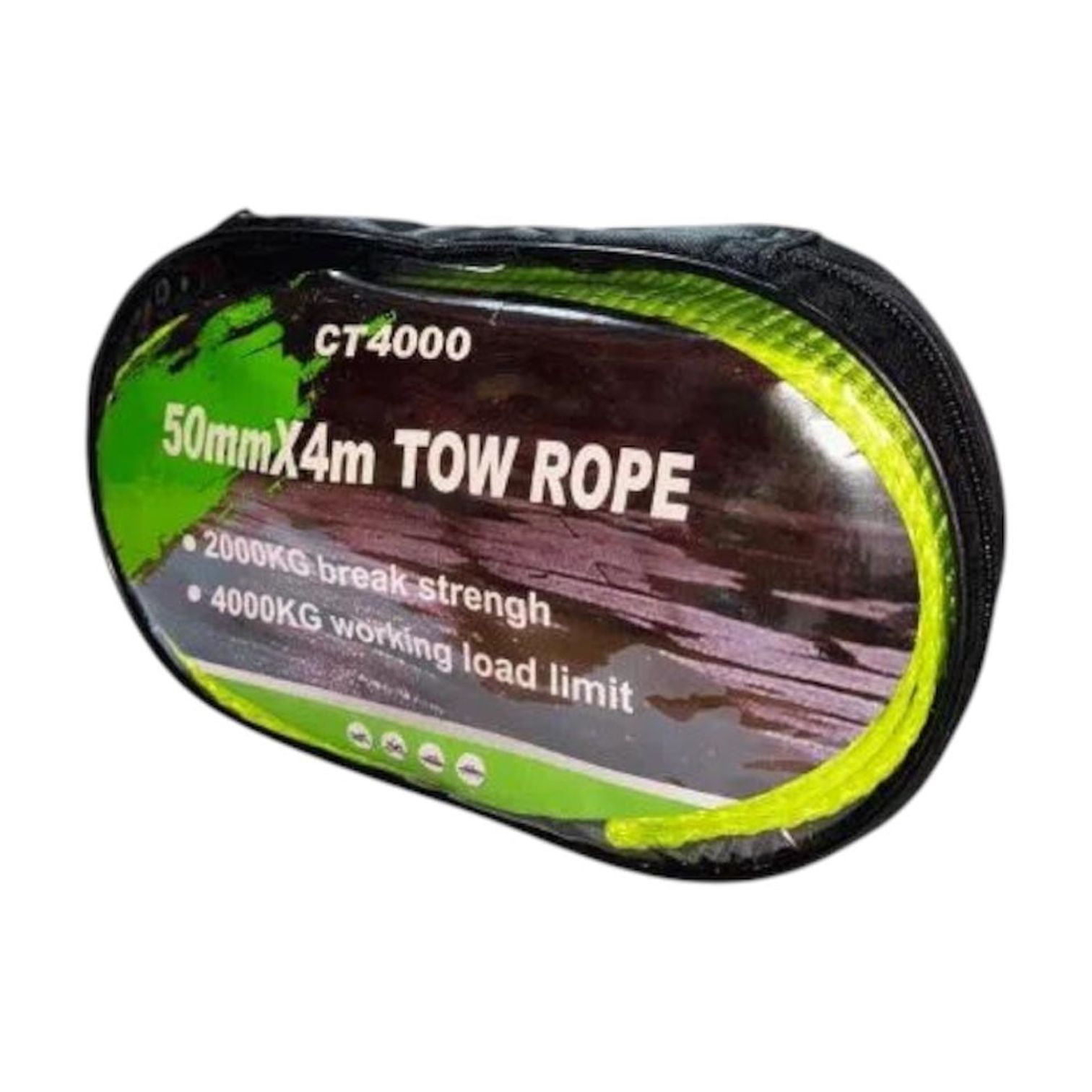 Alday - Eslinga De Carga Amarre Con Gancho De Arrastre 5 Cm X 9 M 3500 Lb