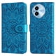 thumbnail image 3 of Funda tipo cartera FOXDOCK para Vivo Y38 5G , diseño girasol en relieve, cuero PU, cierre magnético, soporte y tarjetero, 3 of 5