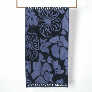 Toalla De Playa Jacquard 75×150 Cm / Flower – Mashini