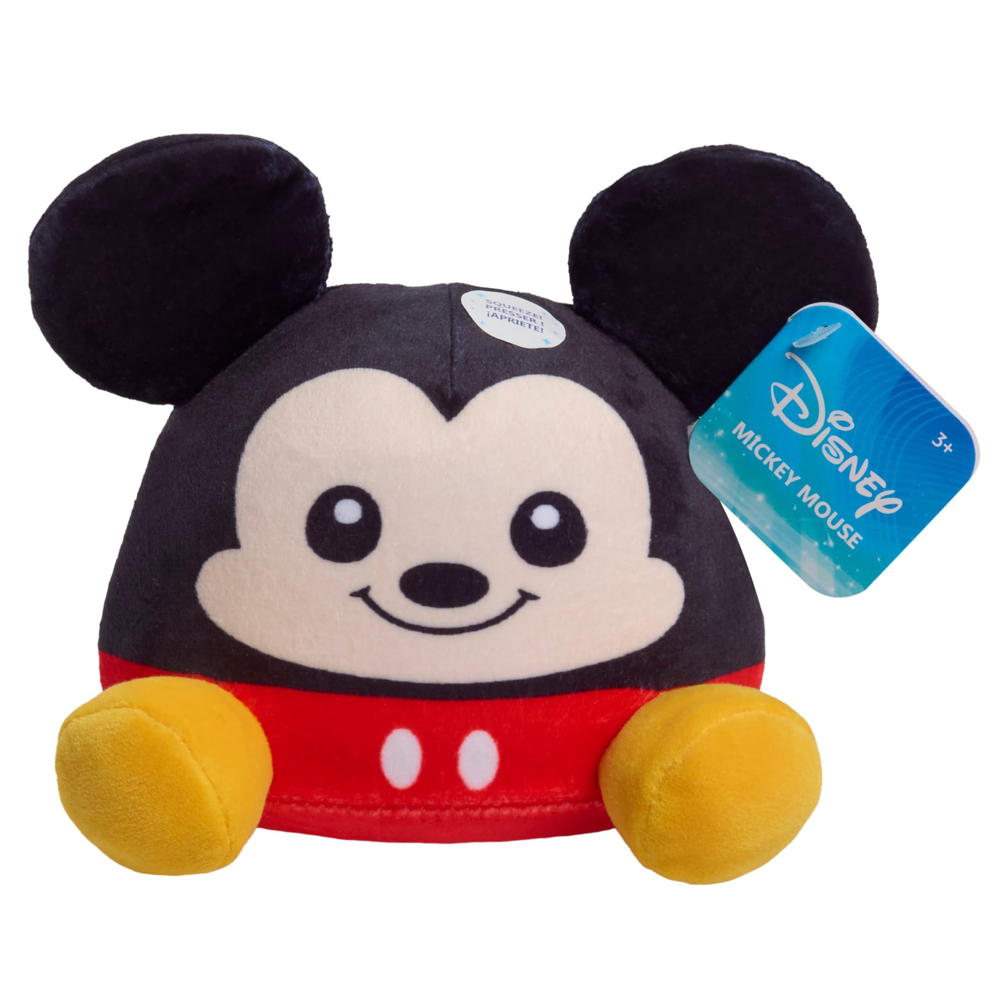 Peluche Disney Classics Mickey Mouse, Pequeño, Pesa 5 Pulgadas