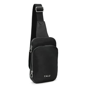 Calu Bags - Crossbody Ligero Cloe Microfibra Negro Calu