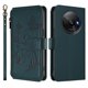 thumbnail image 2 of Funda Cartera Mariposa para [Xiaomi Redmi A3 4G] con Soporte y Cremallera Verde oscuro, 2 of 6