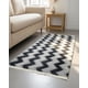 thumbnail image 2 of Alfombra Con Relieve Diseño Jacquard Antideslizante 150x200 Cm, 2 of 7