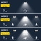 thumbnail image 4 of Luces Solares con Sensor de Movimiento TECKNET 231 LED para Exterior Impermeables - Pack de 8, 4 of 8