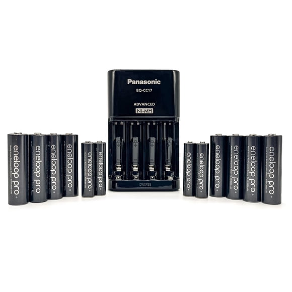 Cargador de baterías recargables Eneloop Panasonic K-KJ17KC84CZ