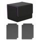thumbnail image 3 of Caja Para Baraja De Cartas Coleccionables, Protector Resistente Para Cartas De Juego Con 2 Divisores Interiores, Color Violeta, 3 of 5