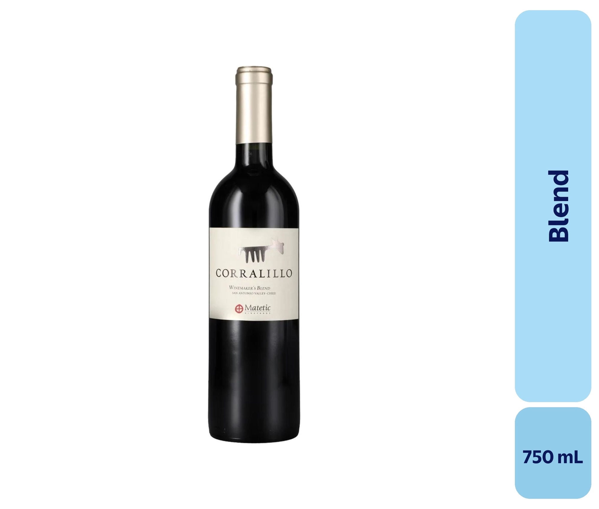 Vino Blend Botella 750 mL Matetic