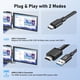 thumbnail image 5 of Extensor de Pantalla para Laptop Pornitor 14" FHD IPS USB-C HDMI, 5 of 9