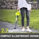 thumbnail image 4 of Soplador de hojas SnapFresh inalámbrico de 20 V con batería de 2.0 Ah y cargador, 4 of 7