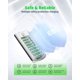 thumbnail image 5 of Cargador de Baterías Recargables EBL AA 2800mAh x4 y AAA 1100mAh x4, 5 of 8