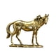 thumbnail image 3 of Colección De Figuras De Caballo, Adorno De Mesa Para Chimenea, Centro De Mesa De Oficina, Dorado, 3 of 3