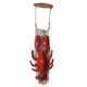 thumbnail image 1 of Cangrejo Artificial de Resina Cangrejo Escultura Colgante Cartel Colgante Langosta Grande, 1 of 3