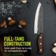 thumbnail image 3 of Cuchillo de chef True Utility 5Cr15MoV con mango de madera Monzo, 3 of 6