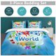 thumbnail image 5 of x462 Numberblocks Bed Duvet Cover Microfiber Bedding Sets 3D Printed Lightweight 3 Piece Comforter Sets, 1 Duvet Cover And 2 Pillow Shams for Kids Boys Girls 90"x90" jn462, 5 of 5