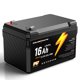 thumbnail image 1 of Batería LiFePO4 GOLDENMATE 12V 16Ah IP67 impermeable, 1 of 9