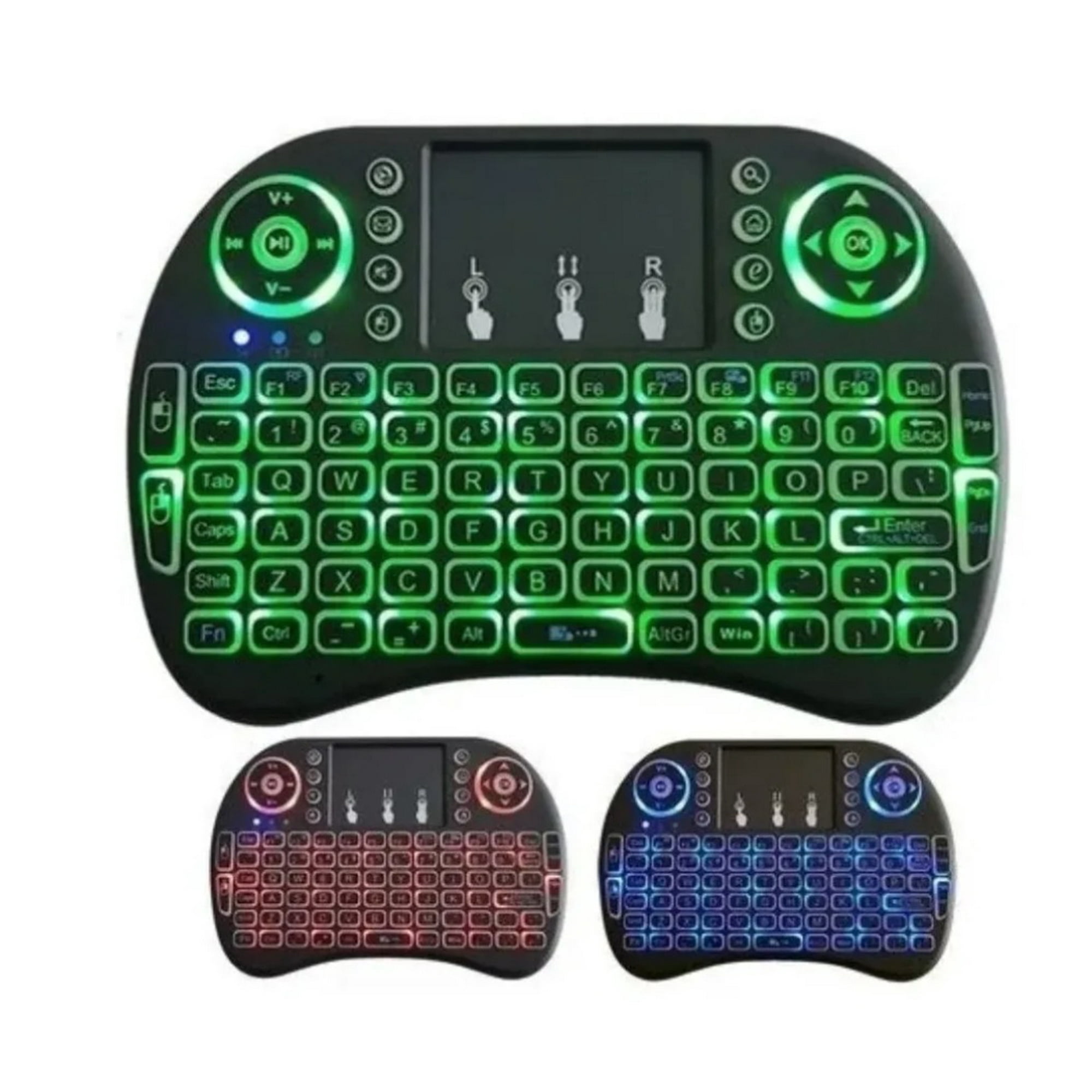 Tomasstore - Mini-teclado Inalámbrico Led Touchpad