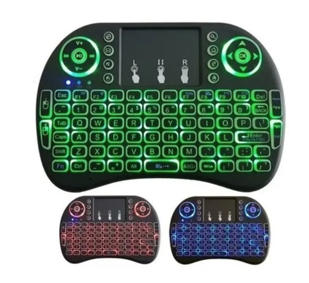 Tomasstore - Mini-Teclado Inalámbrico Led Touchpad