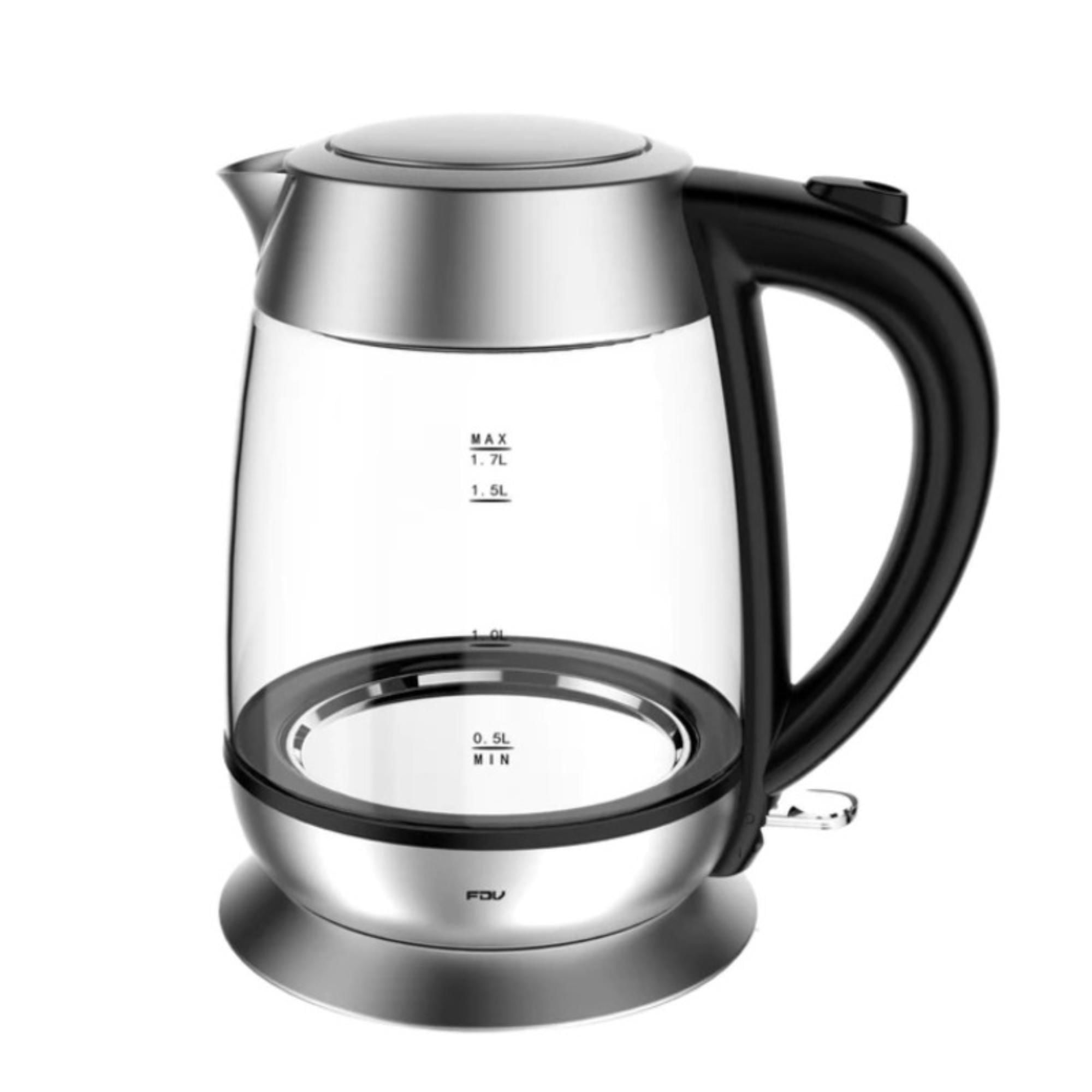 Hervidor De Vidrio Crystal 1.7 Lts Fdv