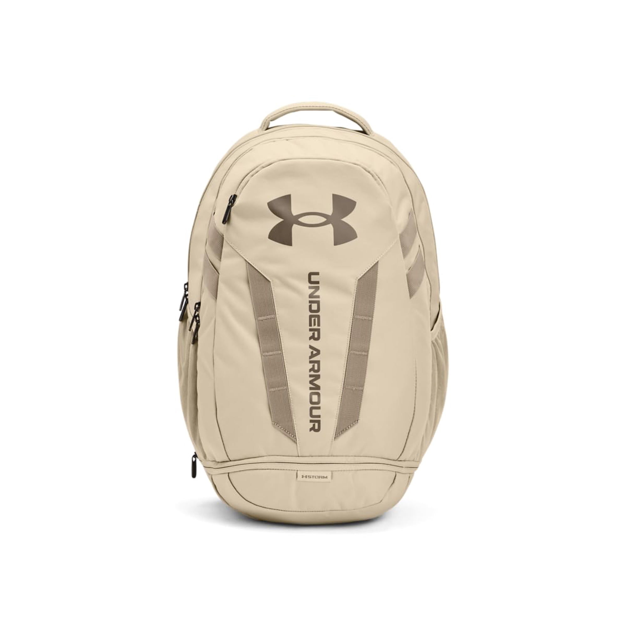 Mochila Under Armour Unisex Para Adultos Hustle Lite 24 L, Color Gris Y Dorado