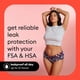 thumbnail image 5 of Ropa interior menstrual Thinx for All - Pack de 2 bragas XL negras, 5 of 6