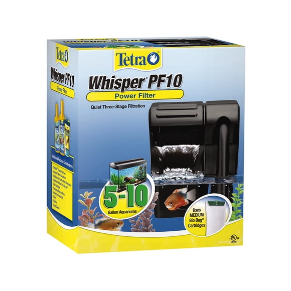 Filtro para acuarios Tetra Whisper Power, 10 galones, silencioso
