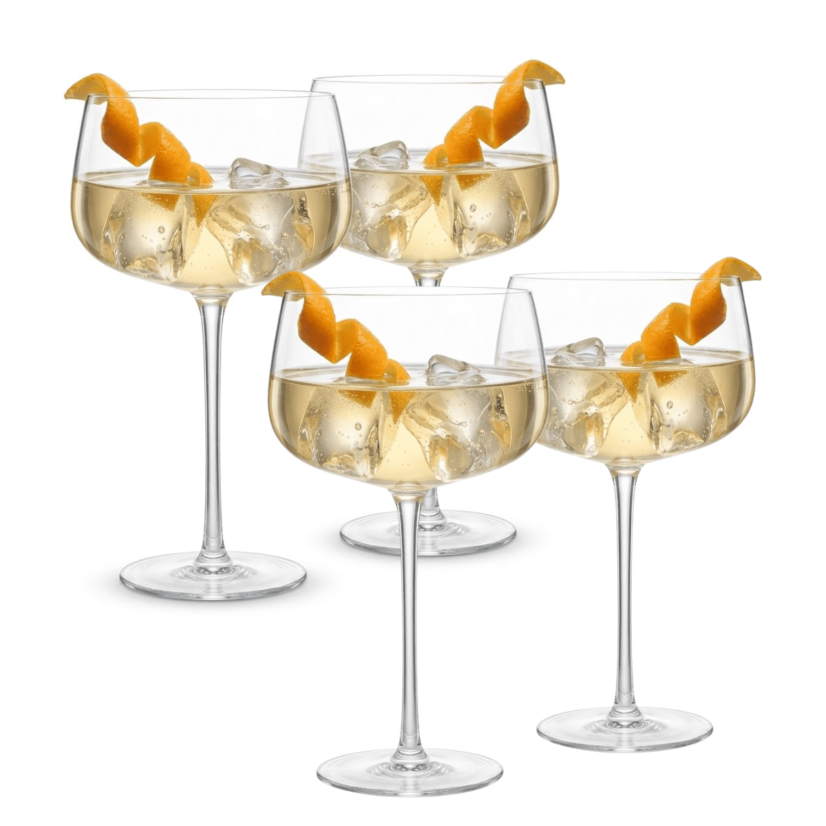 Danny Home - Set 4 Copas Cócteles Gin Tonic Spritzer De Cristal