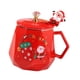 thumbnail image 3 of Taza De Café Navideña, Taza Para Beber, Tazas De Agua Reutilizables Para La Cocina Del Restaurante, Color Rojo, 3 of 5
