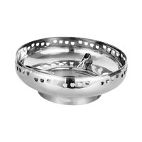 Magideal - Soporte Para Sartén Wok, Parabrisas Para Wok A Gas, Recolección De Fuego, Cubierta A Prueba De Viento Para Wok A Gas, Anillo De Soporte Superior Para Una Sola Capa