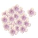 thumbnail image 3 of 500 piezas de seda artificial pétalos de rosa flor de la boda de color caqui púrpura, 3 of 5
