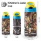 thumbnail image 2 of The Loud House Botella de Agua con Tapa Pop Top de Un Toque, Acero Inoxidable, a Prueba de Fugas, para Deportes, Botella Infantil azul 12 oz, 2 of 6