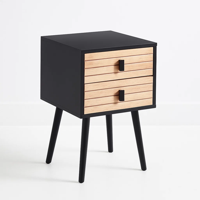 Klik Muebles - Velador Amber Black