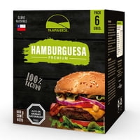 Hamburguesa De Vacuno Caja 600 G Pampa Verde