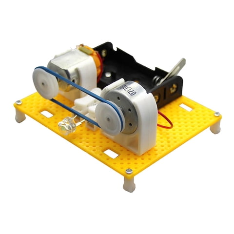 Bothyi - Modelo De Educación Juguete Con Bulbo Led Toy Toy Diy Diy Motor Generator Kits