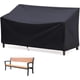 thumbnail image 1 of Funda para banco de exterior, 210D, resistente, para 2 plazas, con ventilación, resistente a la intemperie, 135 cm de largo x 66 cm de ancho x 89 cm de alto, 1 of 5