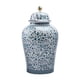 thumbnail image 1 of Tarro De Jengibre De Porcelana Azul Y Blanca Estilo Chino Temple Jar M 16.5x29.5cm, 1 of 5